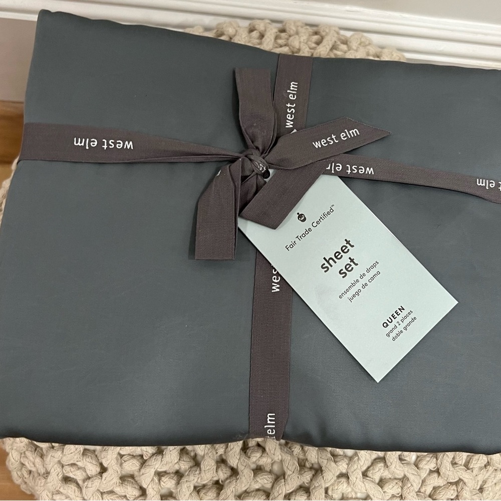 West Elm Queen Sheets